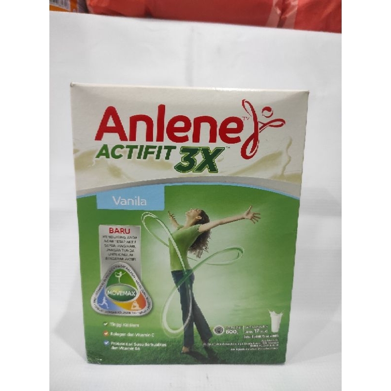 

Anlene actifit 3x coklat dan vanila 600 g