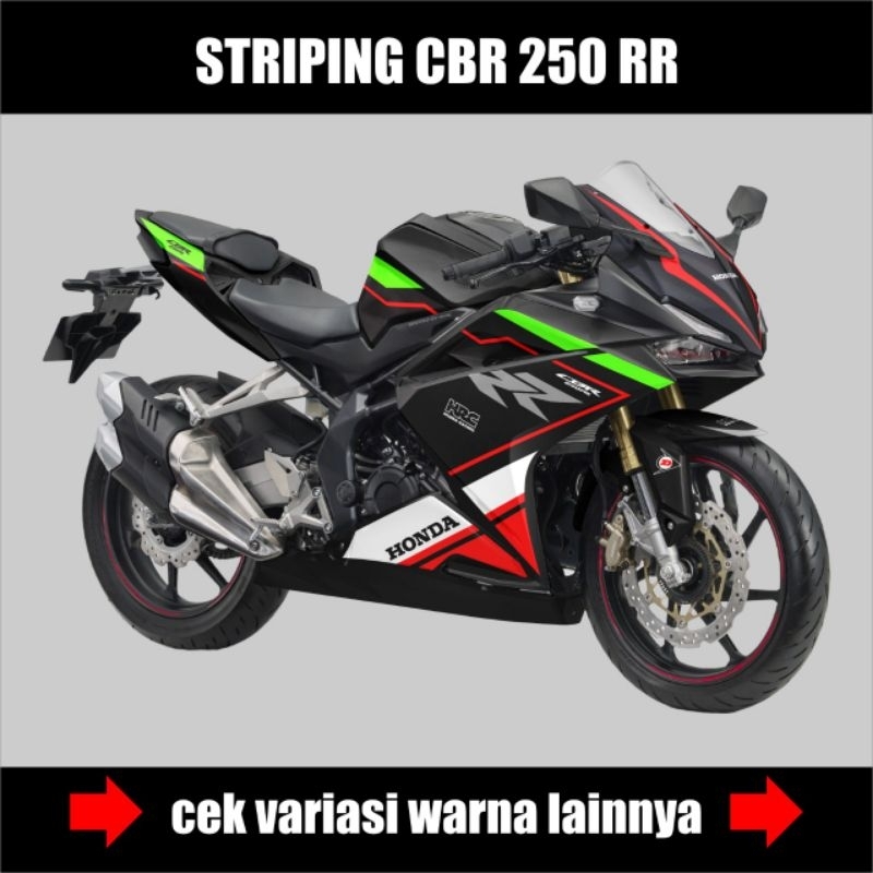 Striping Honda CBR 250 RR Grafis Hrc - Decal Stiker Motor Cbr 250 rr