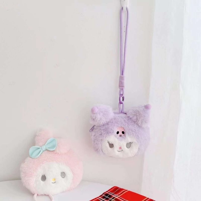 Pouch Cinnamoroll dan Lotso Bahan Plush