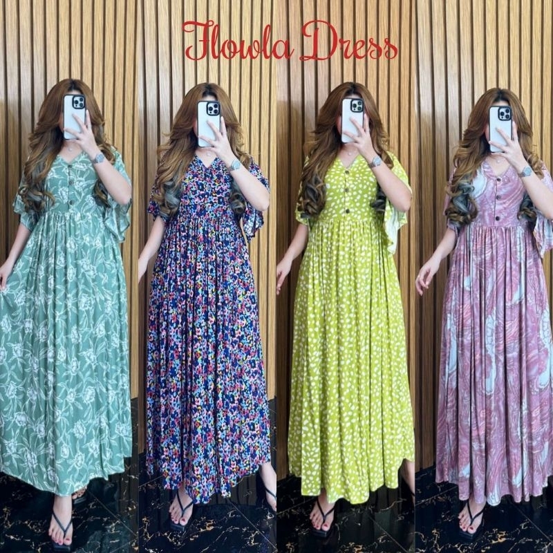 FLOWLA DRESS / DST COLLECTION / DASTER FLOWLY / KLOTER 3