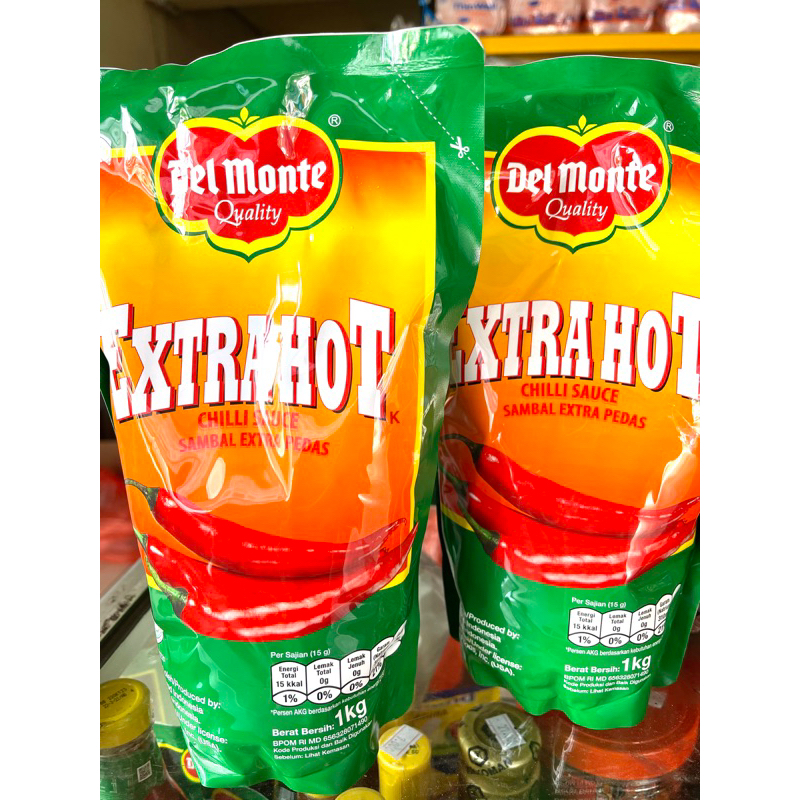 

DELMONTE EXTRA HOT 1kg ~ GALERI PLASTIK FROZEN FOOD