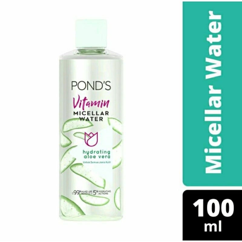 Pond's Vitamin Micellar Water Aloe Vera 100ml