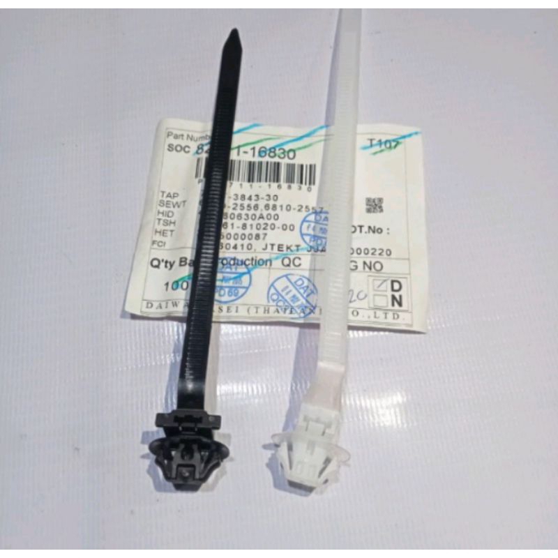 kleman tali ripet kabel body motor klip tali tis original tebal ORIGINAL