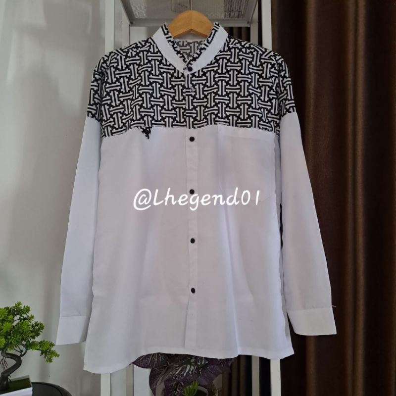 BAJU KOKO FALKON LENGAN PANJANG KOBATA MANSET EKSKLUSIF LHEGEND01