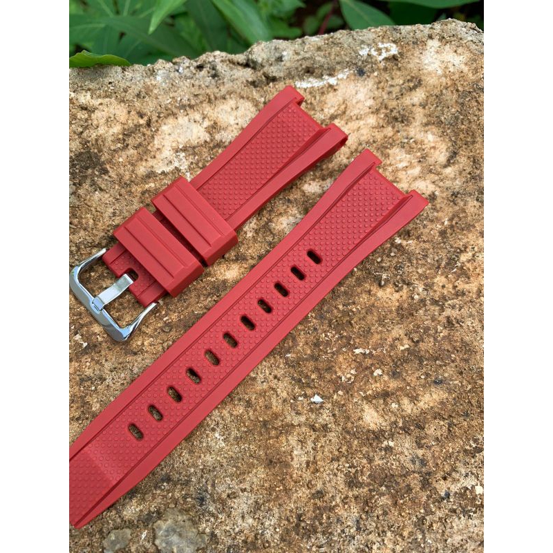 Strap Tali jam tangan karet gshock G shock Seri GST merah top Quality