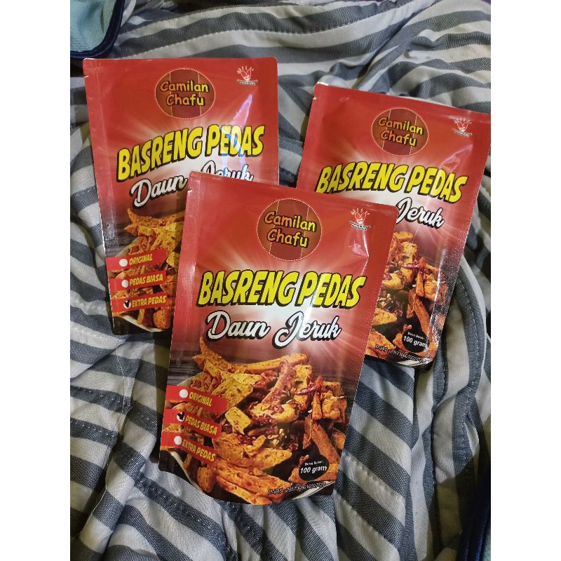 

basreng pedas daun jeruk