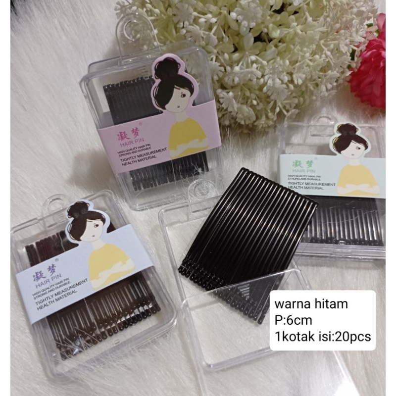 Jepit Lidi Warna|Jepit Rambut Korea|Jepit Rambut Poni|Hair Pin