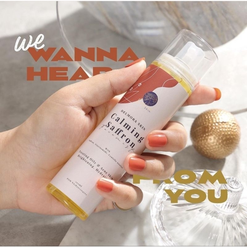 Delmora Skin Calming Saffron Facemist