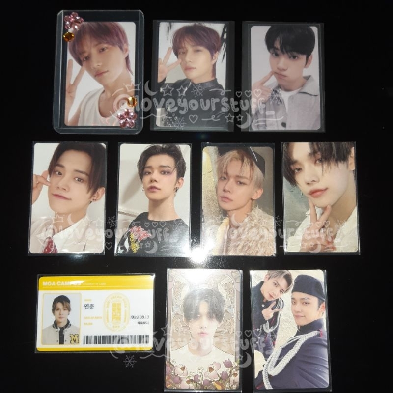 PC TXT Tomorrow X Together Yeonjun Soobin Beomgyu Harley Lamaran Fight Escape Jewel Mess World CW Li