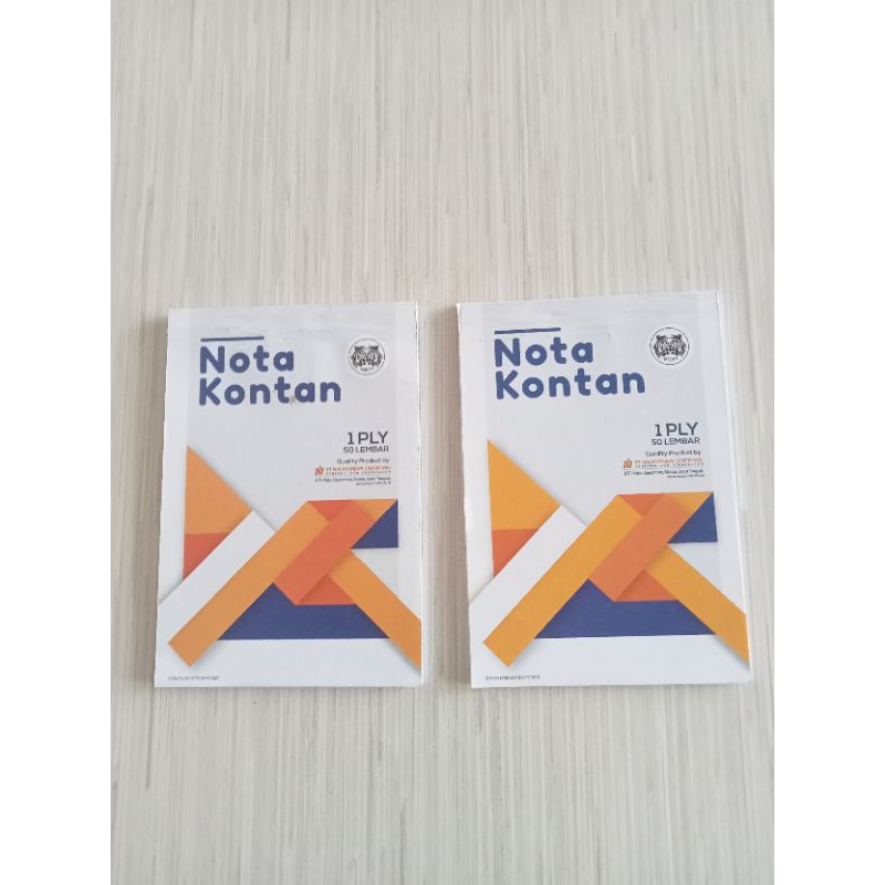 

NOTA KONTAN HVS 1 PLY 60 GR