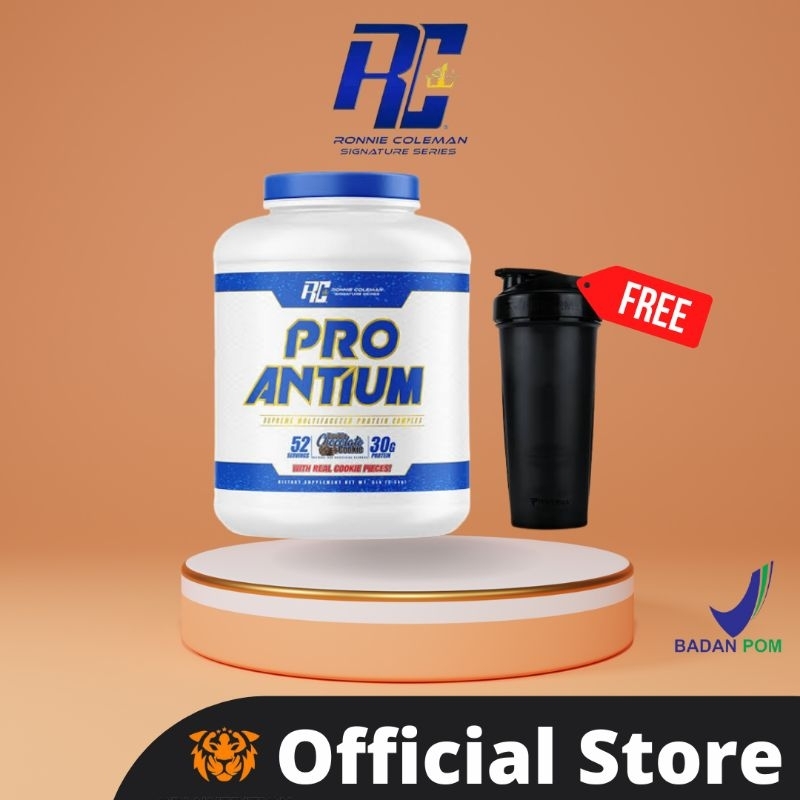 Ronnie Coleman Pro Antium 5lb RC Proantium 5lbs RCSS Whey Protein