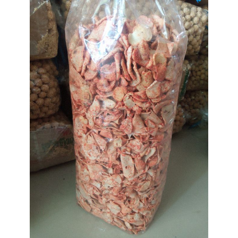 

Basreng premium 2kg free packing dus +buble wrap
