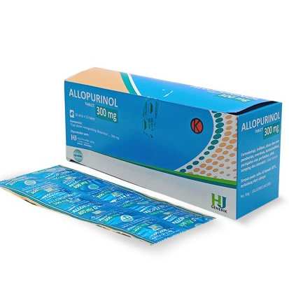 Allopurinol 300 mg 10 Tablet HJ