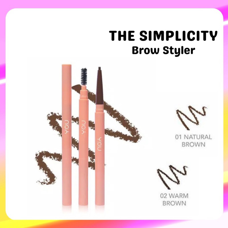 KOSMETIK YOU THE SIMPLICITY BROW STYLER PENSIL ALIS YOU