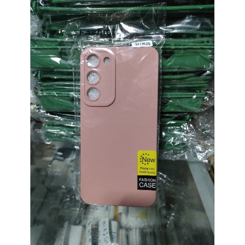 Softcase Samsung S23+ S23 Plus Silikon Casing Case Macaron Pelindung Pro Camera
