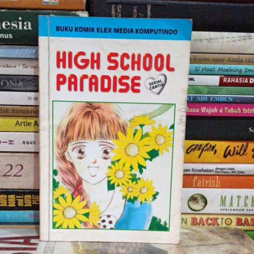KOMIK ORIGINAL HIGH SCHOOL PARADISE HIROMI MASHIBA SERIAL CANTIK BEKAS