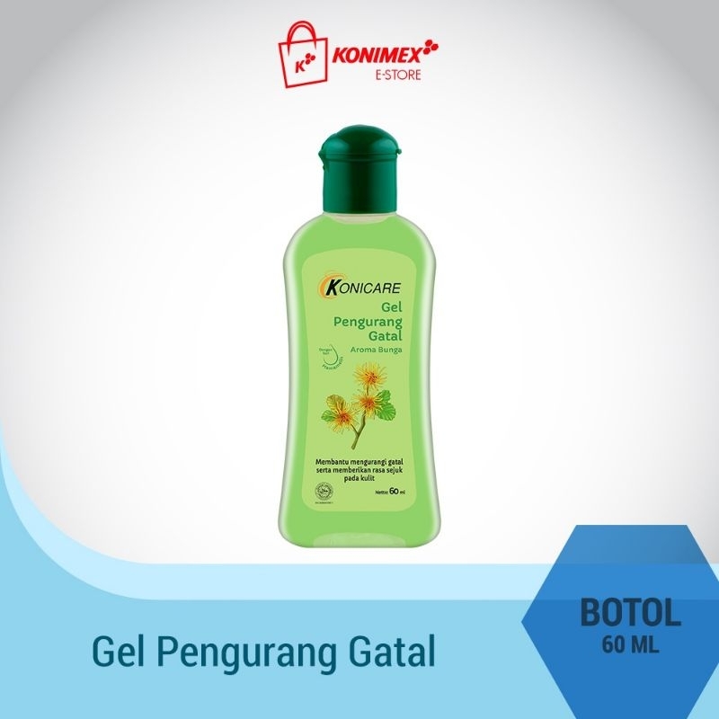 konicare gel pengurang gatal 60ml