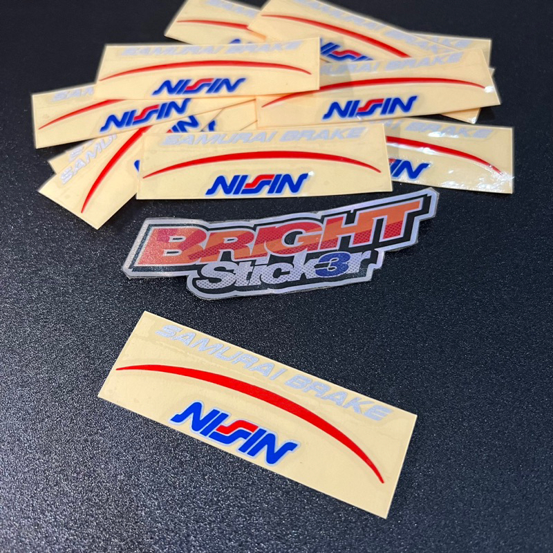 Sticker Stiker NISSIN SAMURAI cutting