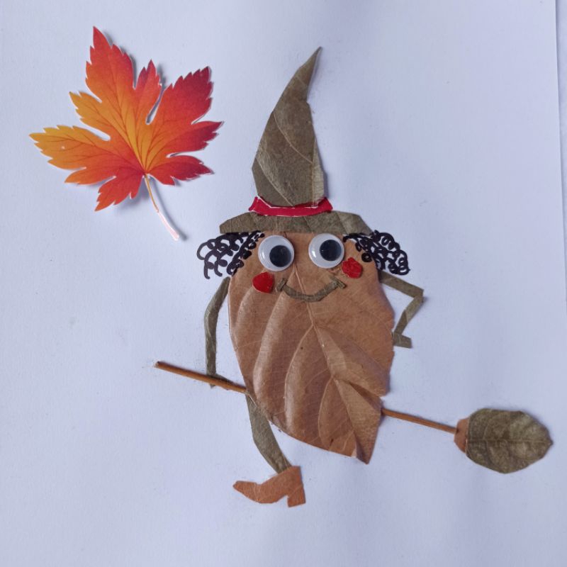 Kolase Daun Kering Bisa Request