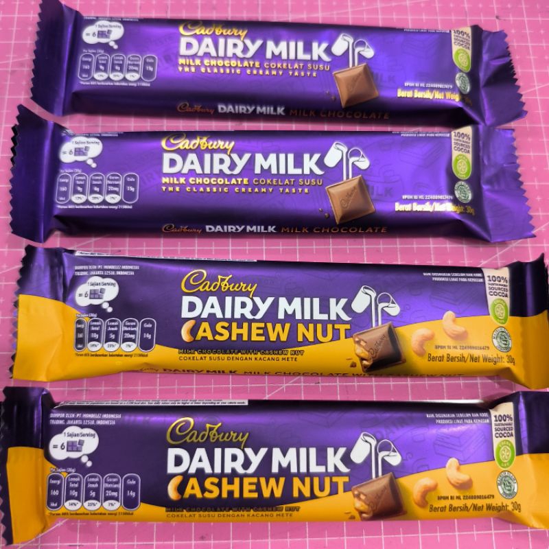 

cokelat , coklat cadbury dairy milk 30 gr