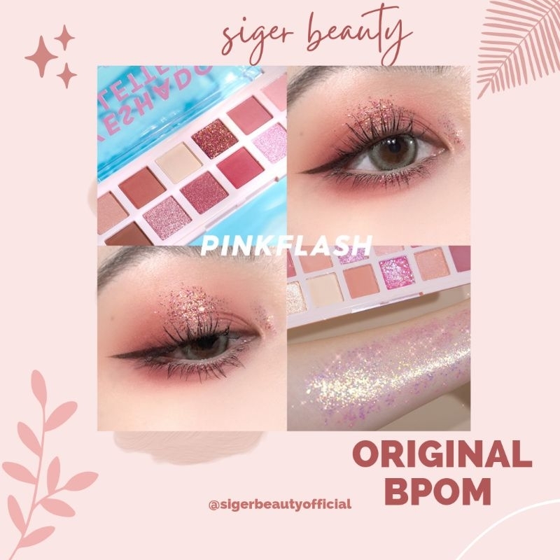 Pinkflash 12 Shades Eyeshadow Palette BPOM