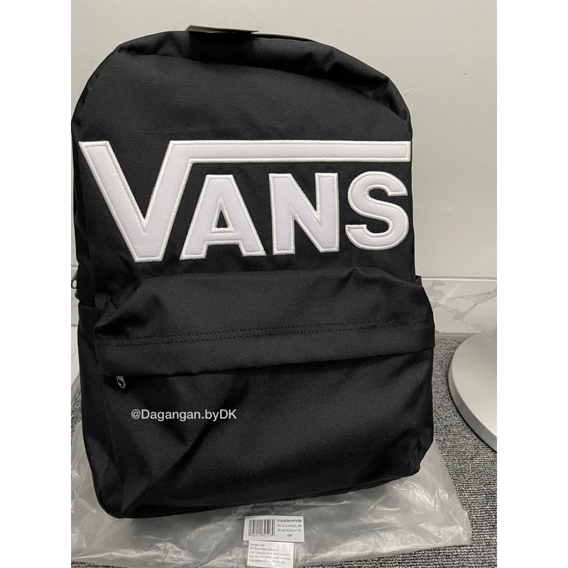 Tas Vans Backpack Hitam Original 100%(Authentic)