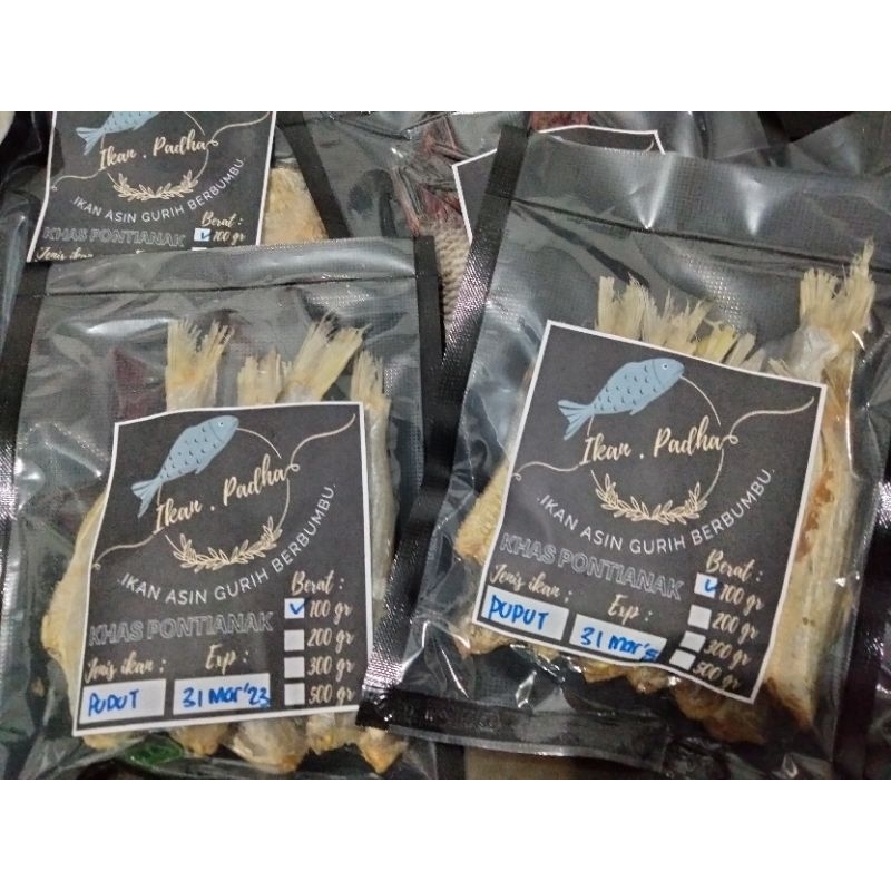 

Ikan Asin Puput. Gurih Berbumbu. Ikan Asin Padha Pontianak