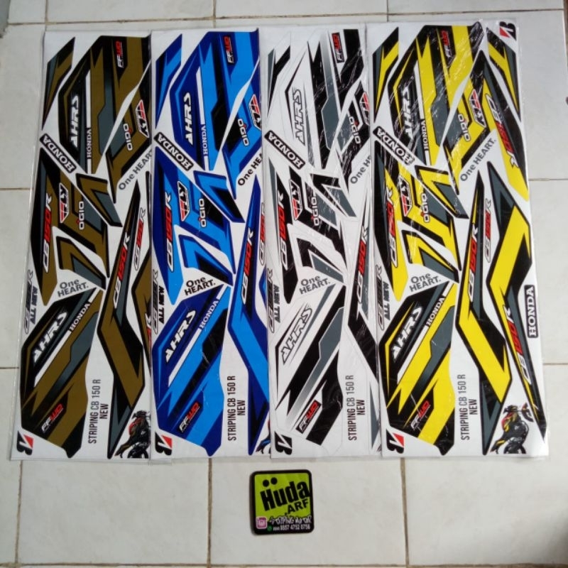 sticker motor variasi CB 150 R new