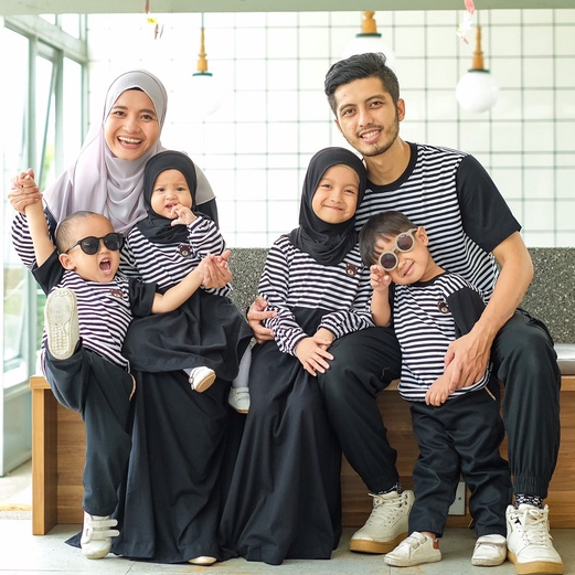 [PRE ORDER] CACAO Family Set Axel Axela by Cacao Kidswear - BLACK