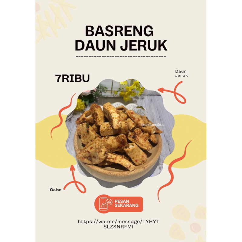 

(100GR) Basreng Daun Jeruk