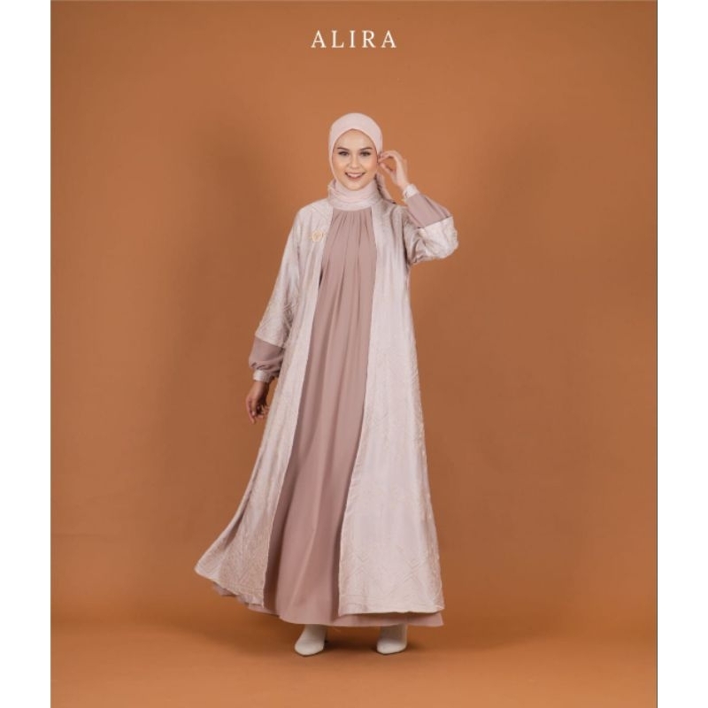 EXCLUSIVE KAYLA DRESS BY ALIRA FASHION GAMIS TERBARU ABAYA ORIGINAL