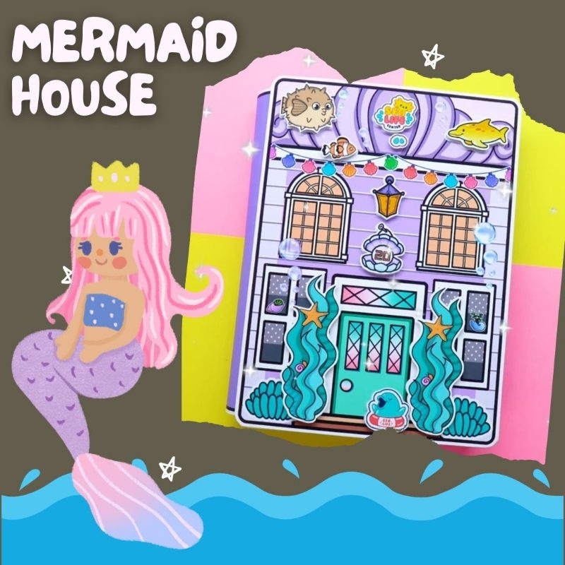 [SUDAH DIJILID] Mainan Candy home paper // toca boca kertas viral // buku toca boca