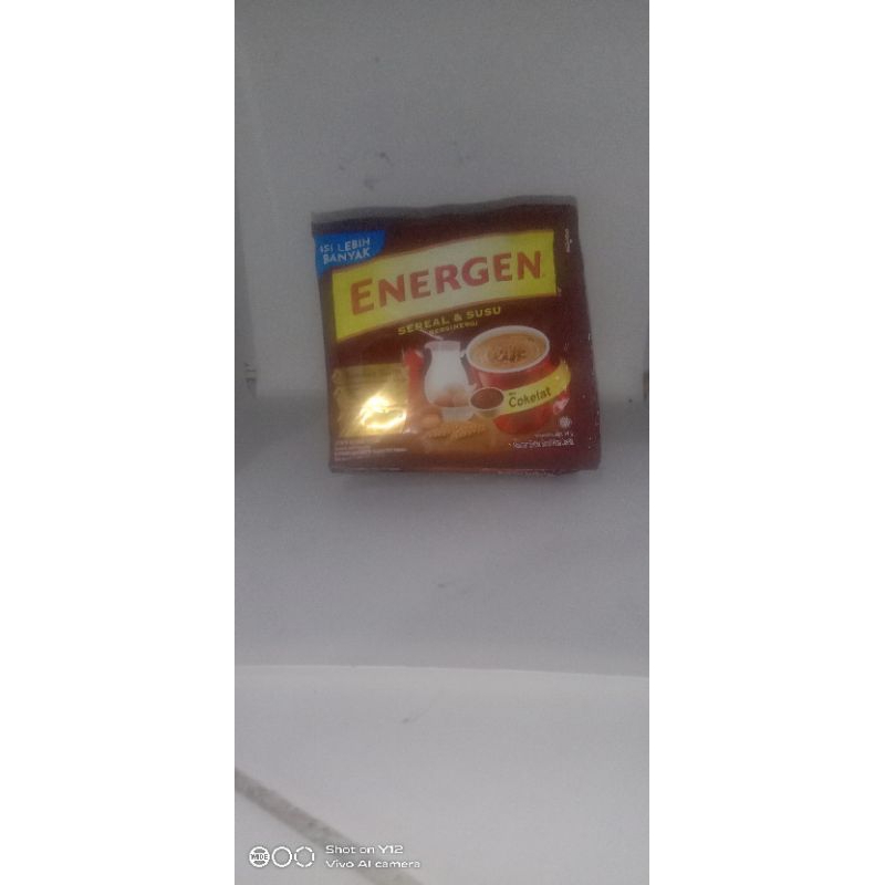 

Energen sereal dan susu rasa coklat 34 gram