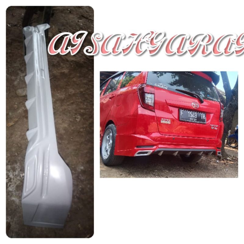 bodykit belakang calya Sigra model reborn