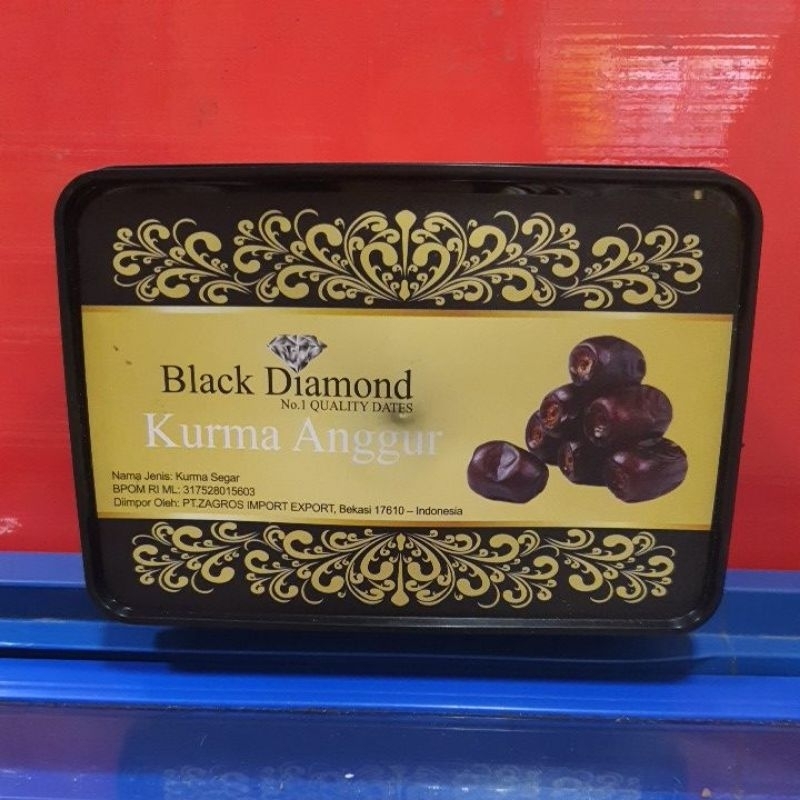 

Kurma Anggur Black Diamond No.1 Quality Dates 550gr