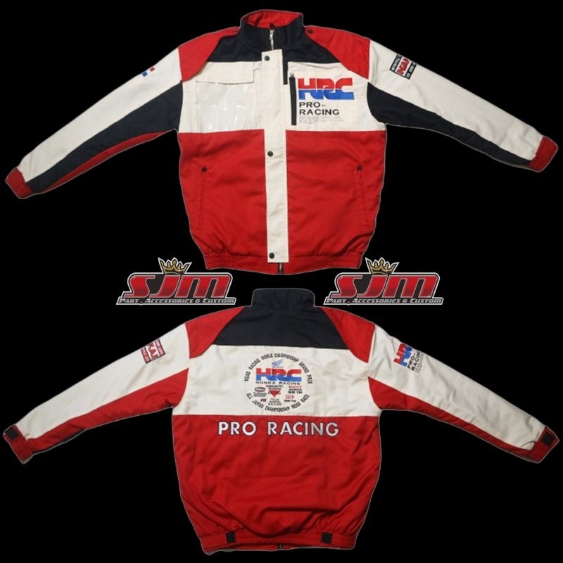 Jaket Honda HRC seri PRO RACING Vintage Japan Road Race