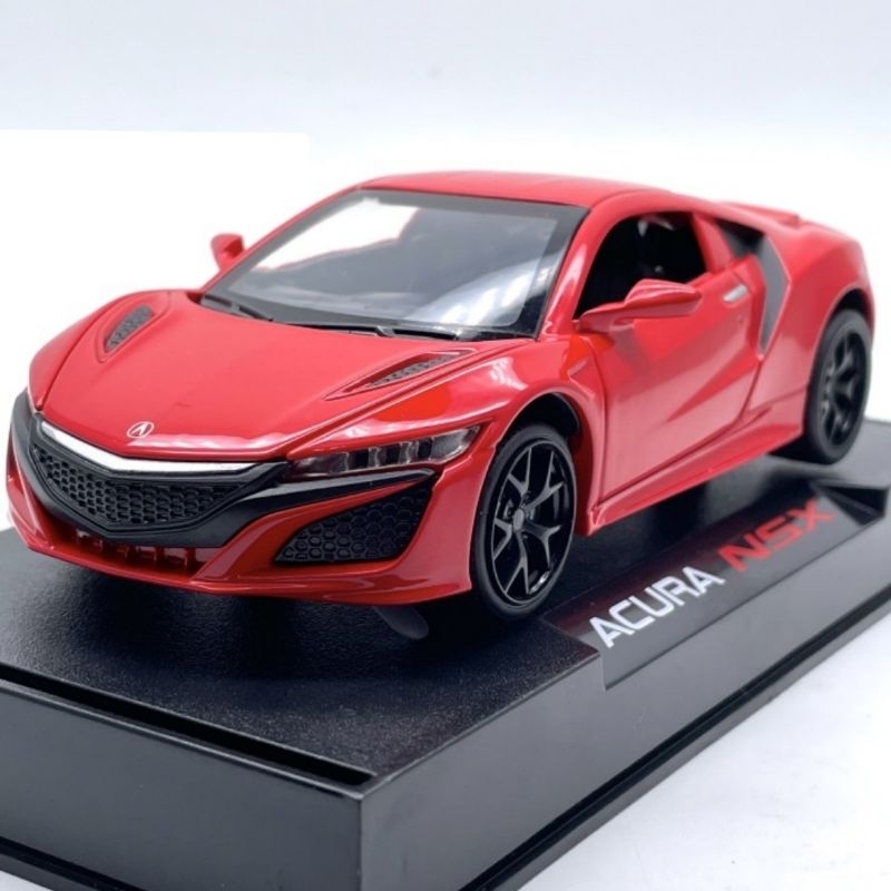 Diecast Mobil Acura NSX Alloy - Miniatur Mobilan Sedan Koleksi Anak Dewasa