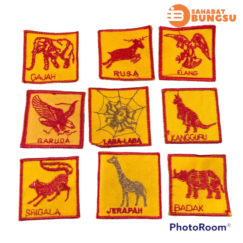 

Bet badge Tanda regu pramuka putra