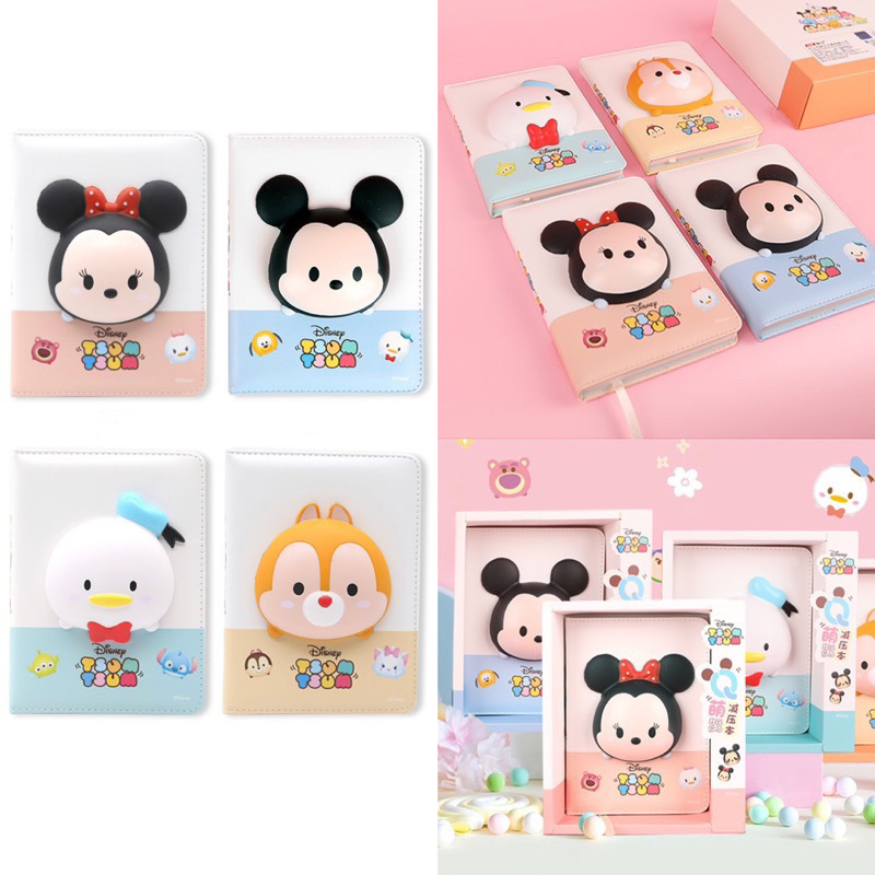 

disney diary book dengan squishy buku pereda stress buku catatan tema disney notebook