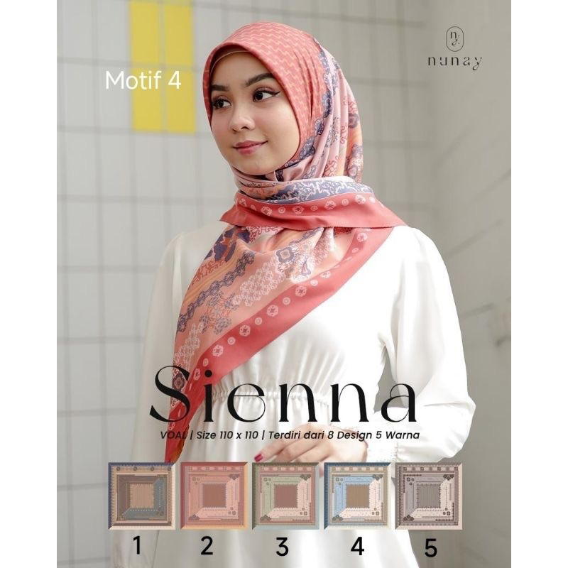 SEGIEMPAT MOTIF VOAL LC SIENNA NUNAY