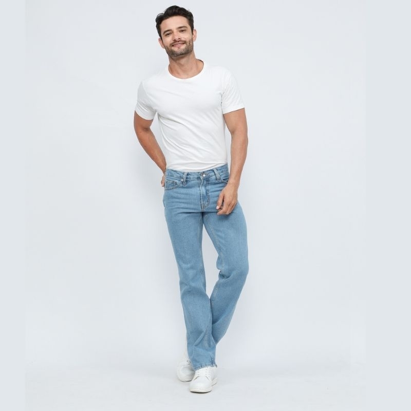 Celana Jeans Panjang Pria Standar Regular Size 28 Sampai 38 Celana Jeans Pria Panjang Standar