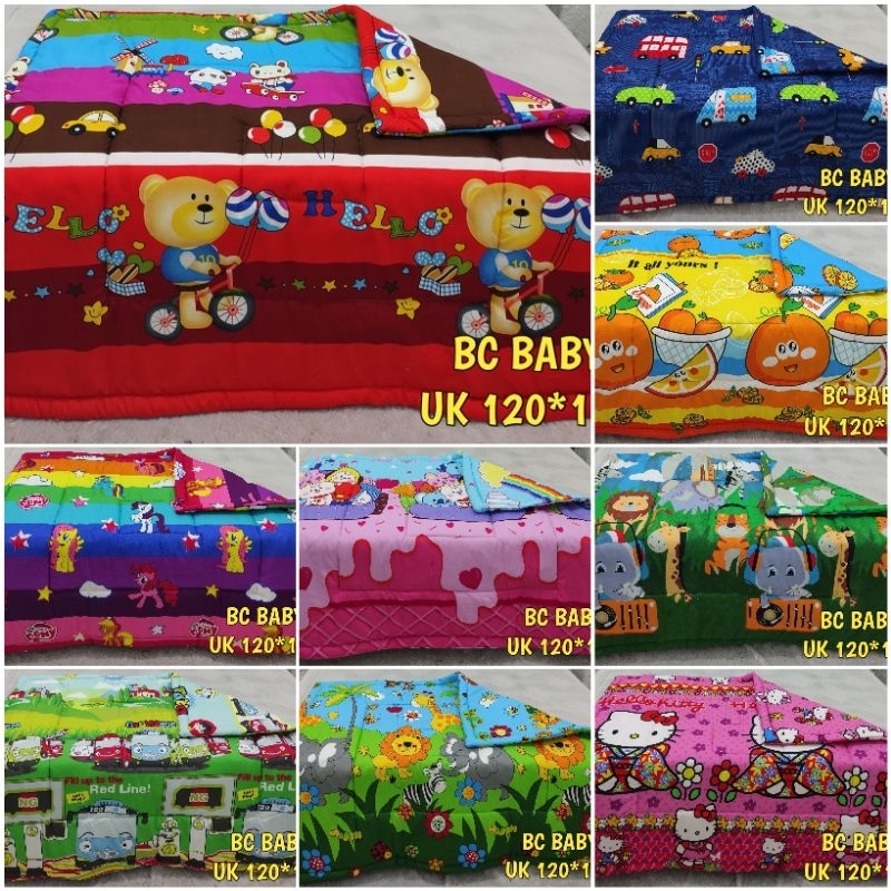 Bedcover bayi bedcover motif terlaris