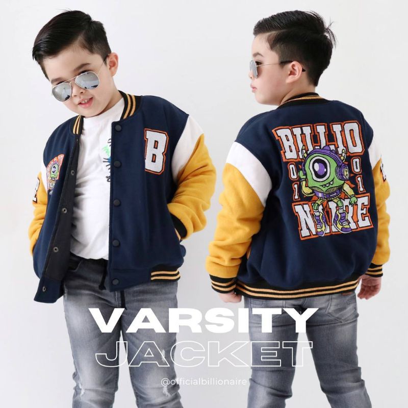 READY VARSITY JACKET PREMIUM BILLIONAIRE