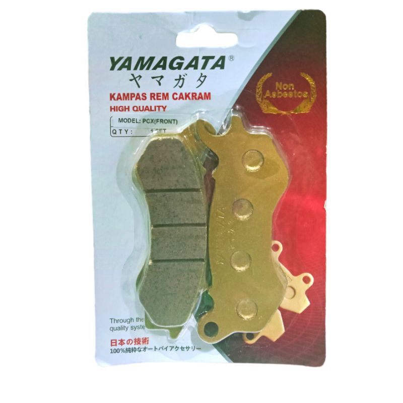 Discpad Kampas Rem Cakaram Depan Honda PCX 125 150 CBU Thailad Old Front Yamagata