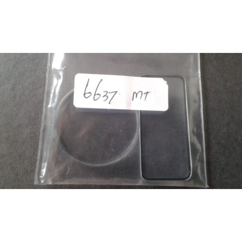 Kaca jam tangan pria Expedition 6637M set kotak bulat original