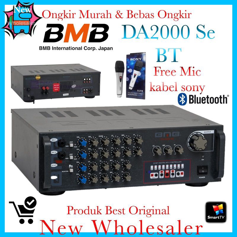power Amplifier BMB DA 2000 Se Bt Series Bluetooth New edition