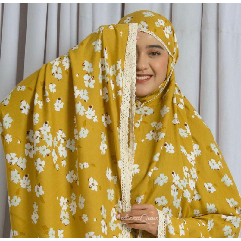 Mukena rayon twill premium