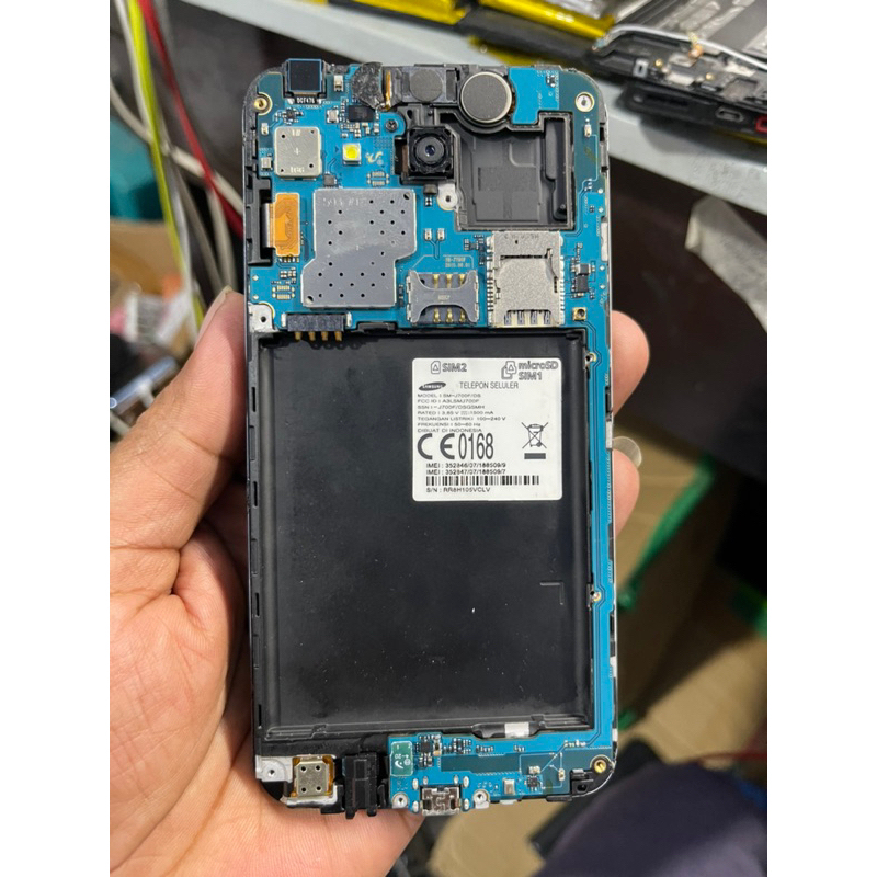 mesin samsung J7/J700F normal tested