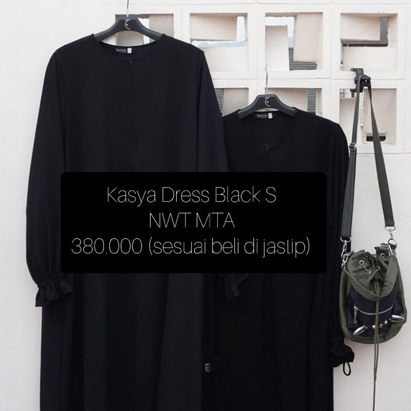 Kasya Dress Black S MTA Aljenna