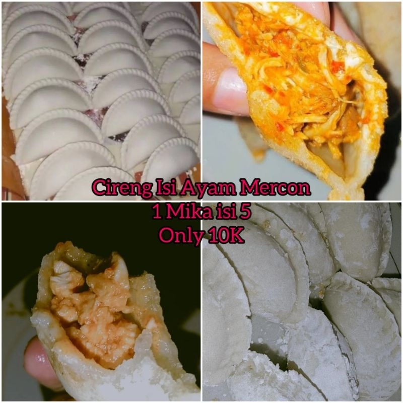 

Cireng isi Ayam Mercon / Cireng Pedas / Camilan